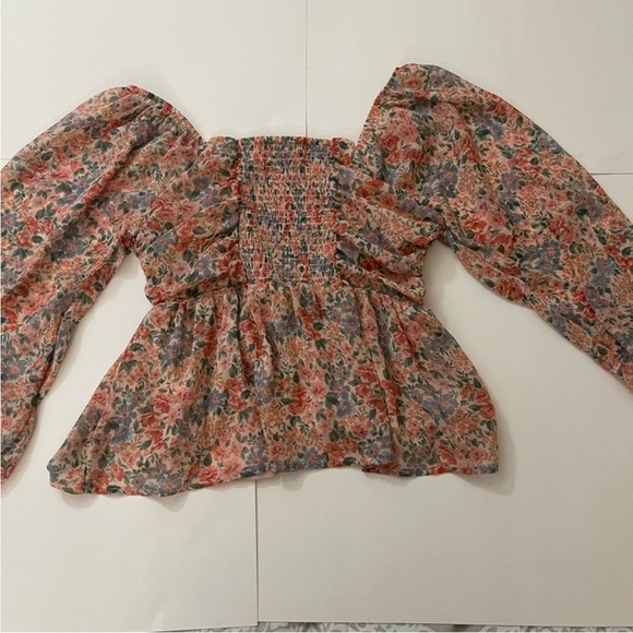 American Eagle Outfitters Floral Long Sleeve Top - Picture 5 of 6